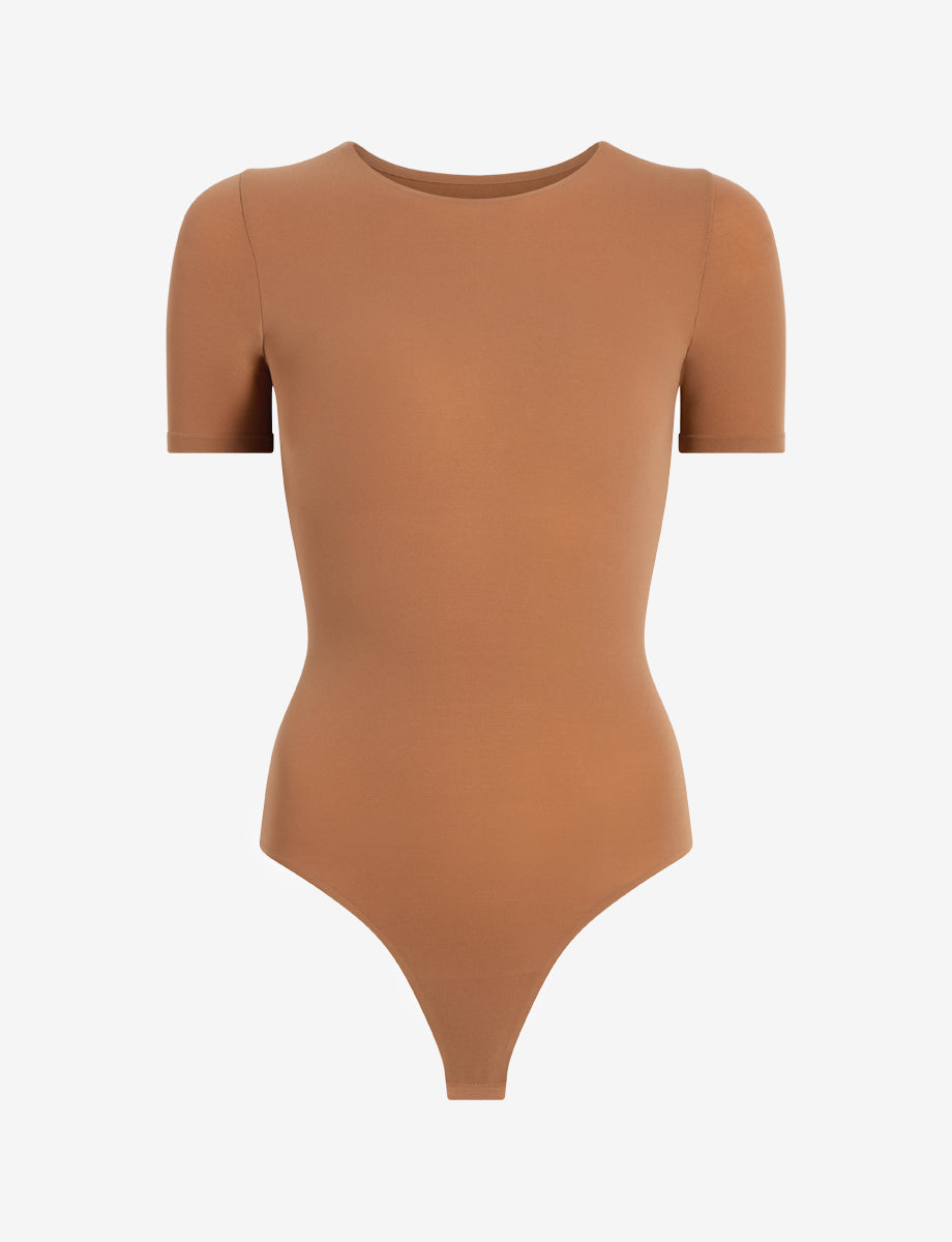 Ballet Short Sleeve Bodysuit - Womens Commando