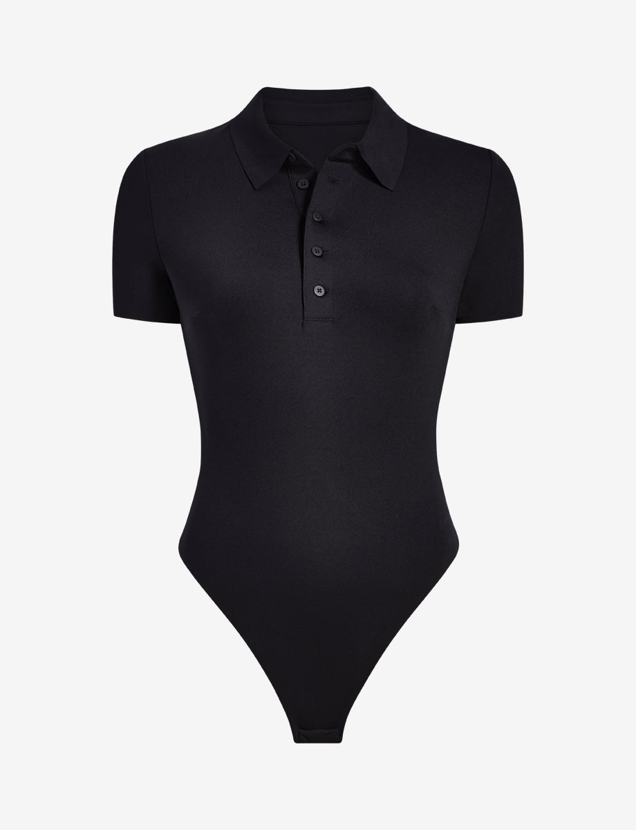 Neoprene Polo Bodysuit - Womens Commando
