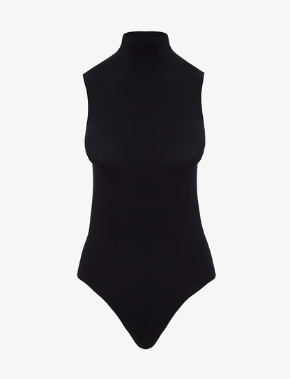 Ballet Mockneck Sleeveless Bodysuit - Womens Commando