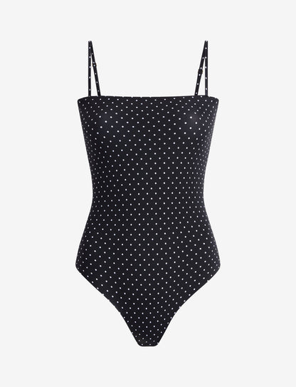 Classic Print Straight Cami Bodysuit - Womens Commando
