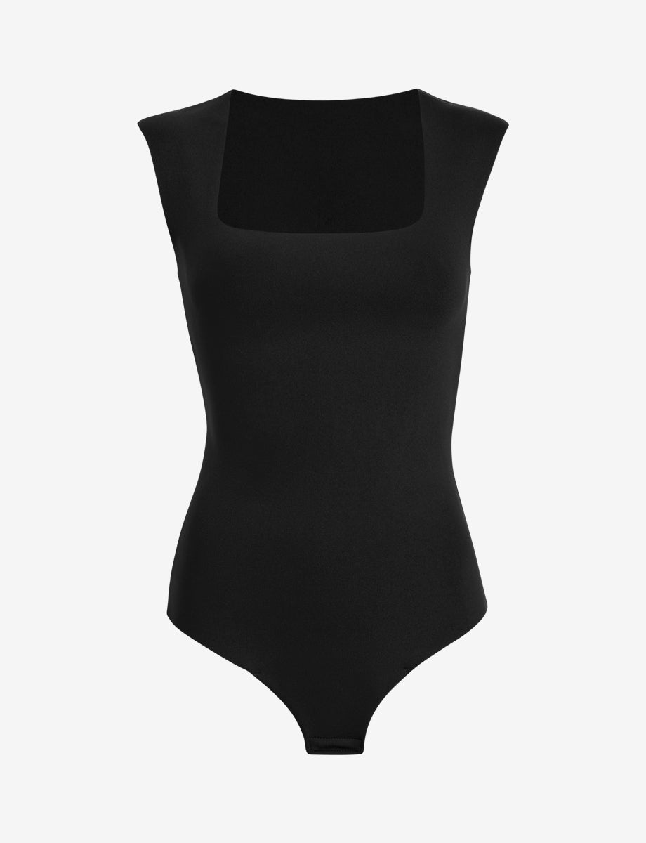 Neoprene Cap Sleeve Bodysuit - Womens Commando