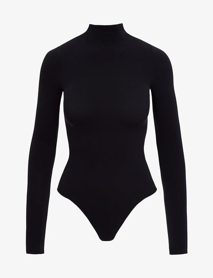 Ballet Long Sleeve Mockneck Bodysuit - Womens Commando