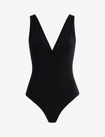Butter Luxe Deep V Bodysuit - Womens Commando