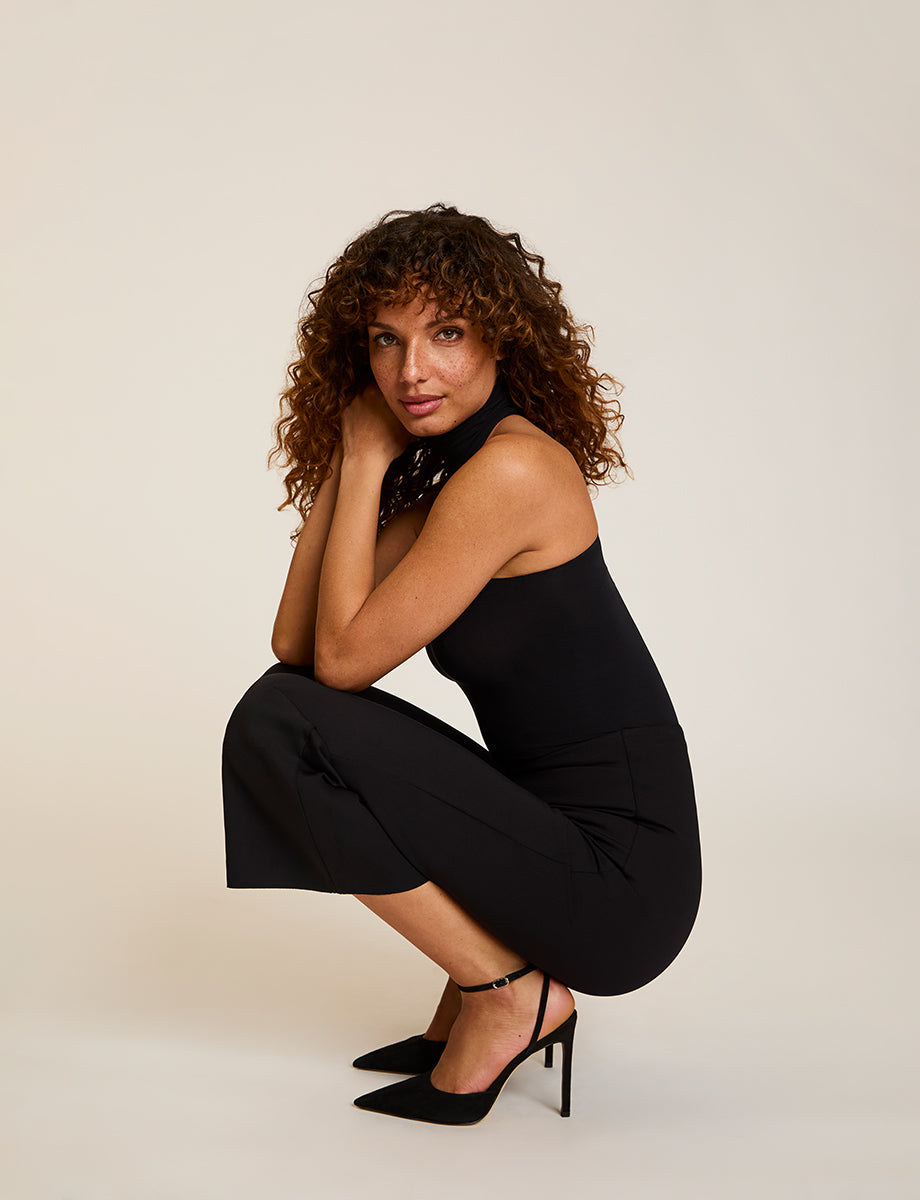Ballet Racer Turtleneck Bodysuit - Womens Commando