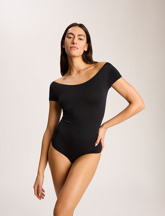 Prima Ballet Boatneck Bodysuit - Womens Commando
