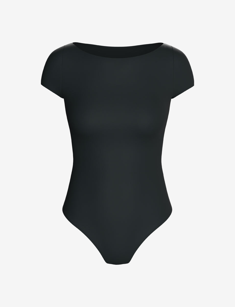 Prima Ballet Boatneck Bodysuit - Womens Commando
