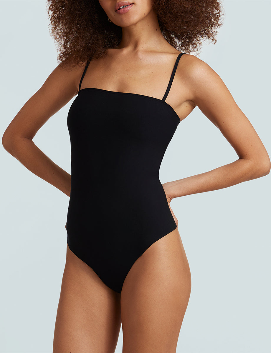 Butter Luxe Straight Cami Bodysuit - Womens Commando