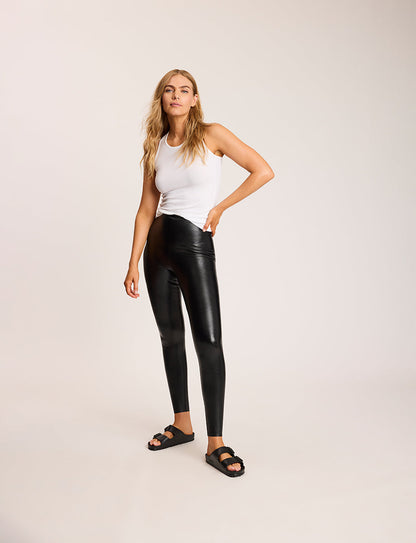 Faux Leather Legging - Womens Commando