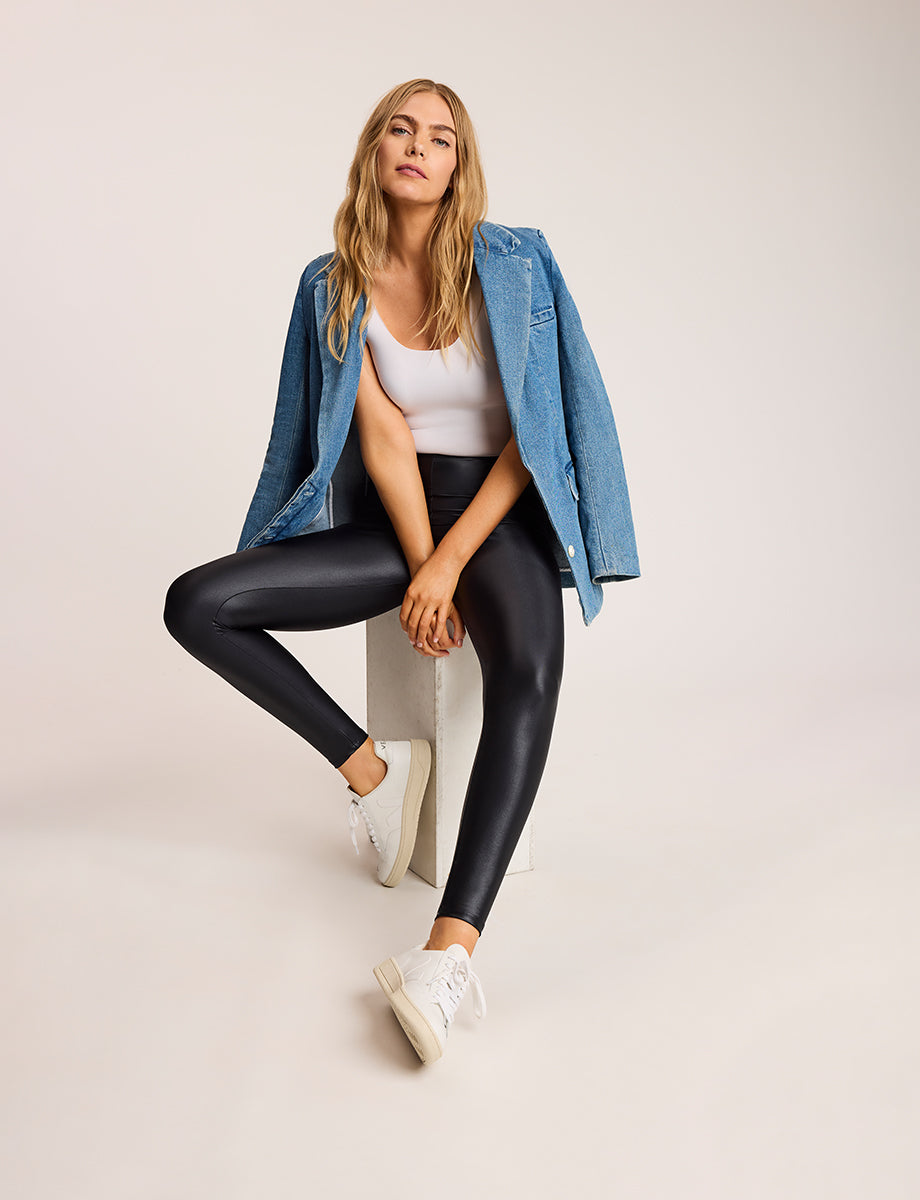 Matte Metallic Legging - Womens Commando
