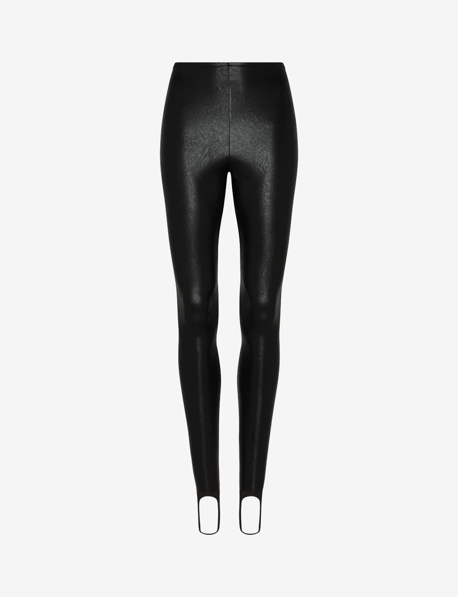 Faux Leather Stirrup Legging - Womens Commando
