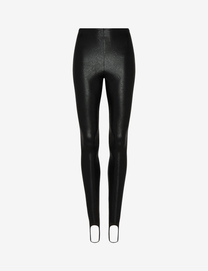 Faux Leather Stirrup Legging - Womens Commando