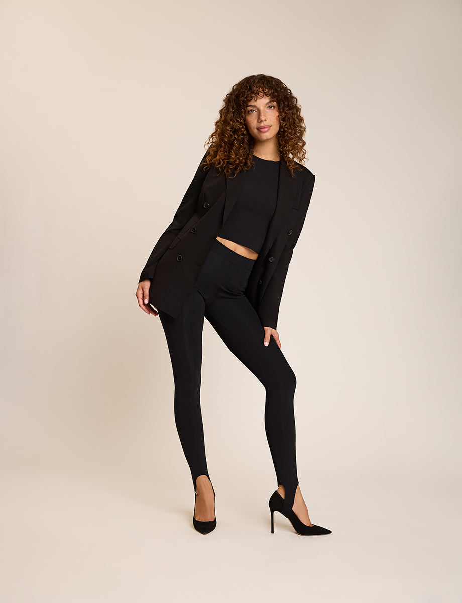 Neoprene Contoured Seam Stirrup Legging - Womens Commando