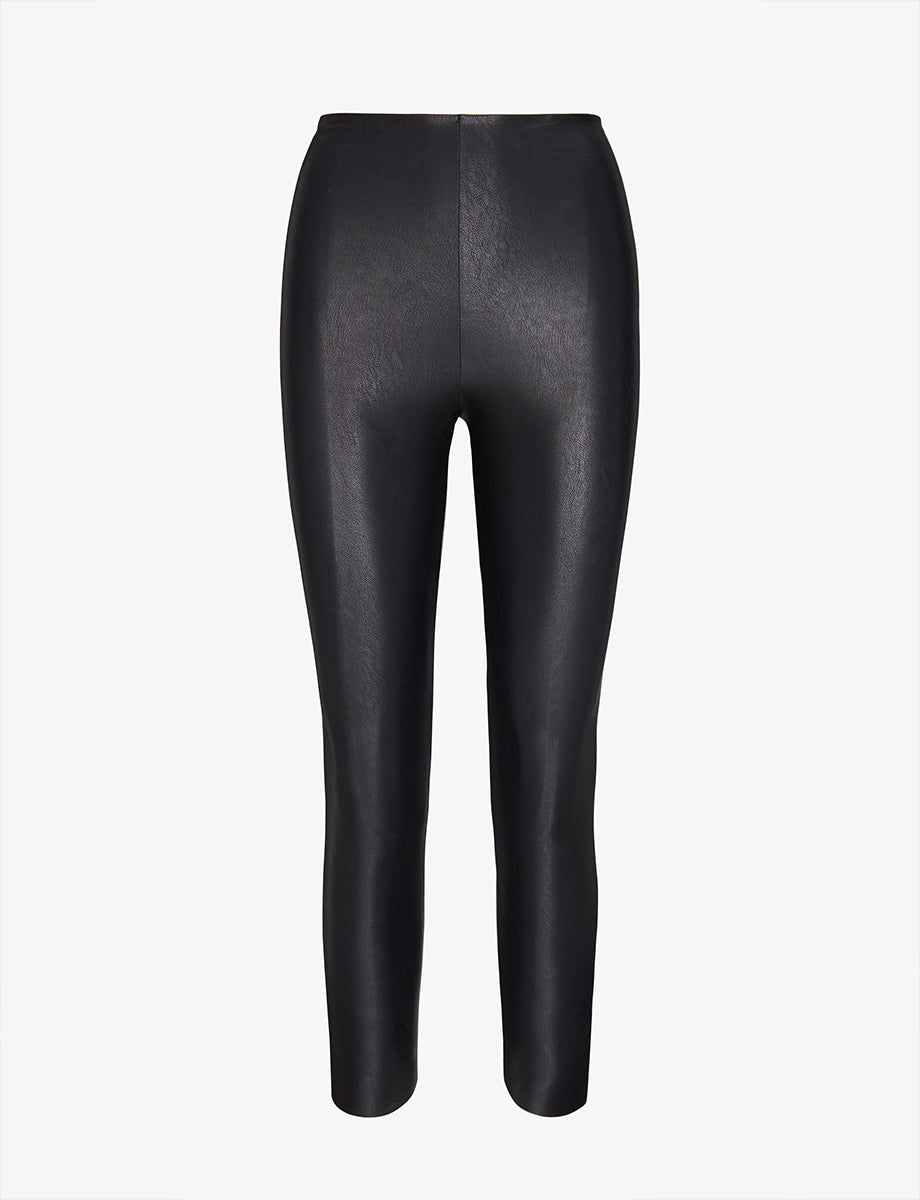 7/8 Faux Leather Legging - Womens Commando