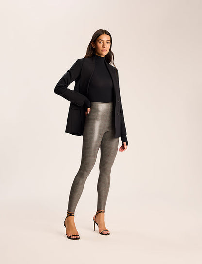 Faux Leather Print Legging - Womens Commando