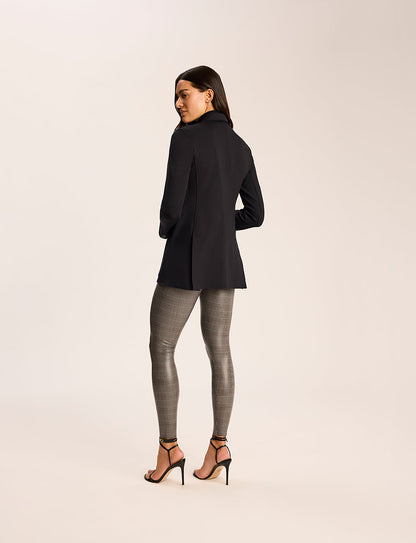 Faux Leather Print Legging - Womens Commando