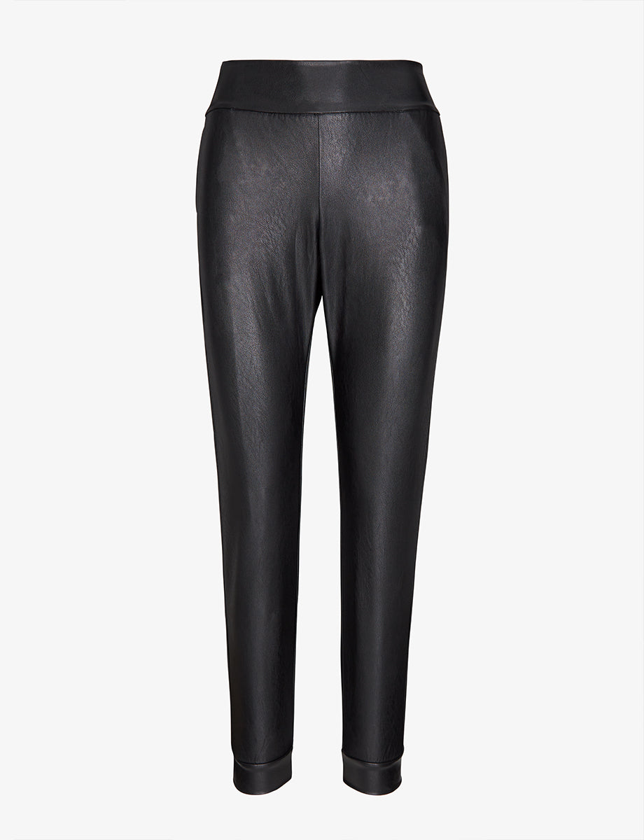 Faux Leather Jogger - Womens Commando