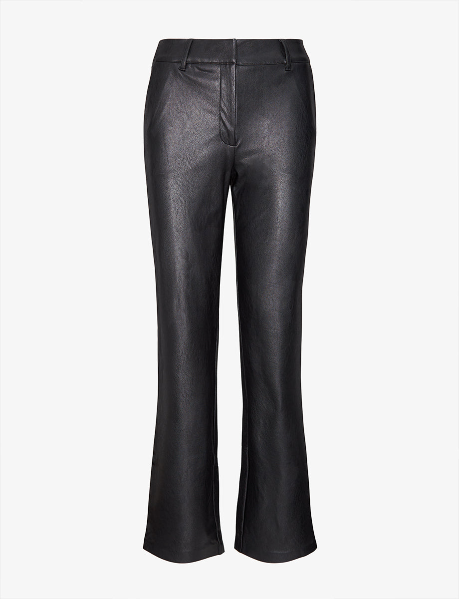 Faux Leather Trouser - Womens Commando