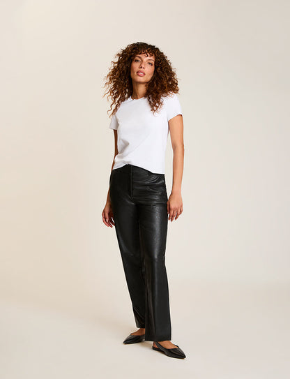 Faux Leather Trouser - Womens Commando
