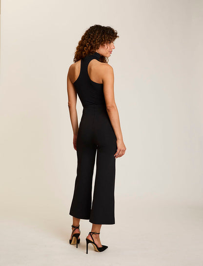 Neoprene Cropped Wide Leg Pant - Womens Commando
