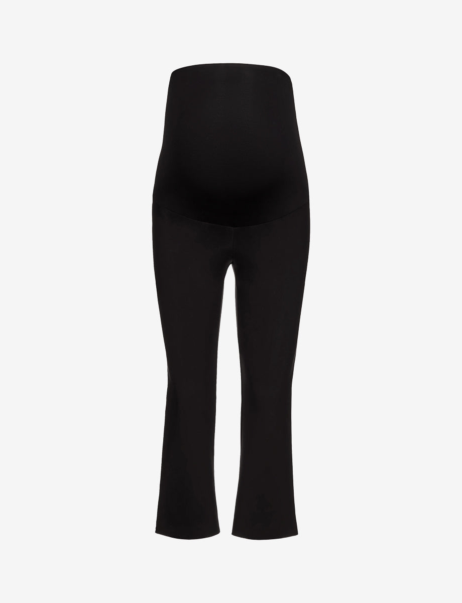 Neoprene Maternity Cropped Flare - Womens Commando