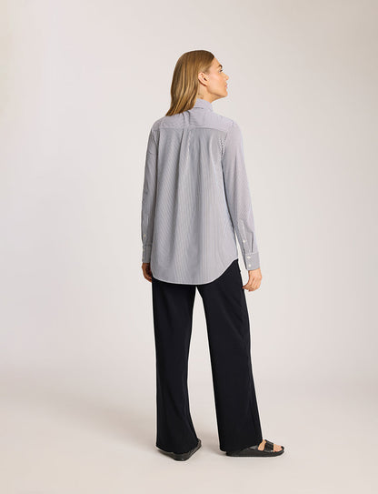 Classic Printed Oversized Button Down Shirt - Womens Commando