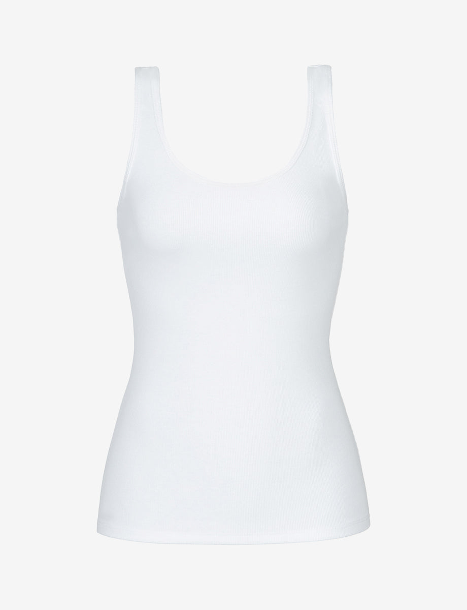 Better Than Basic Rib Scoop Tank - Womens Commando