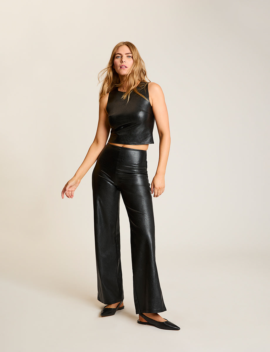 Faux Leather Shell - Womens Commando