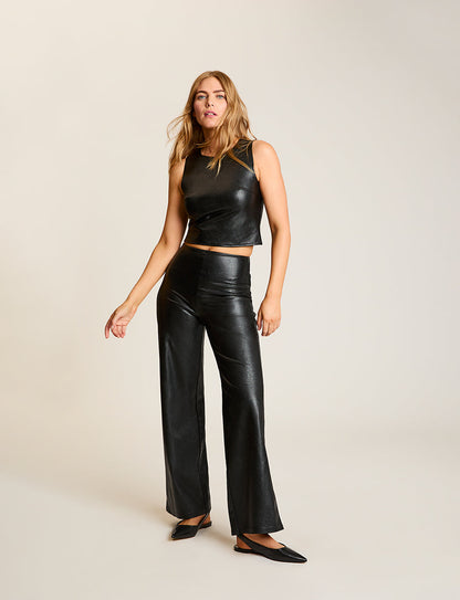 Faux Leather Shell - Womens Commando