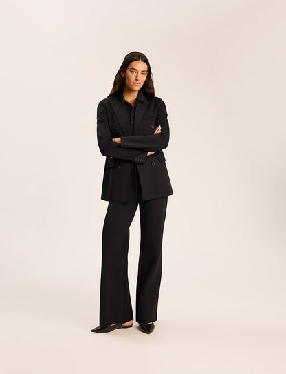 Neoprene CEO Double-Breasted Blazer - Womens Commando