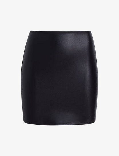 Matte Metallic Micro-Mini Skirt - Womens Commando
