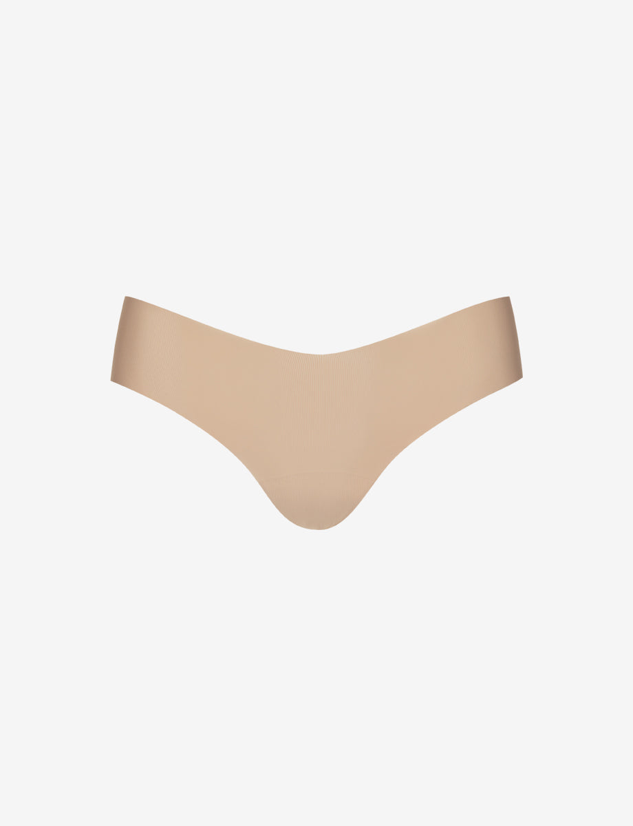 Invisible Rib One Size Thong - Womens Commando