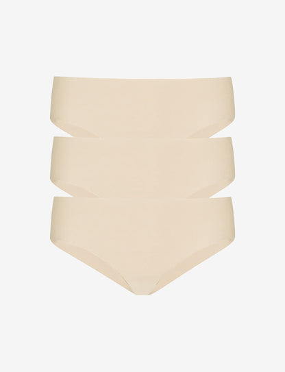 Cotton Bikini 3-Pack - Womens Commando