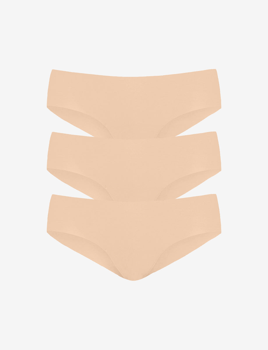 Classic Solid Bikini 3-Pack - Womens Commando