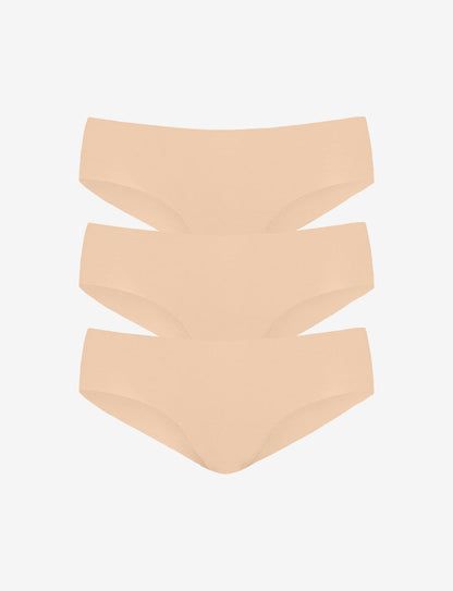 Classic Solid Bikini 3-Pack - Womens Commando