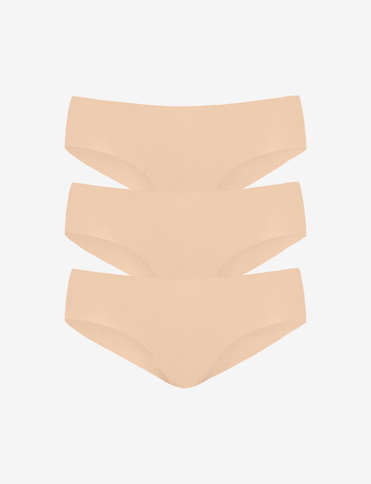 Classic Solid Bikini 3-Pack - Womens Commando