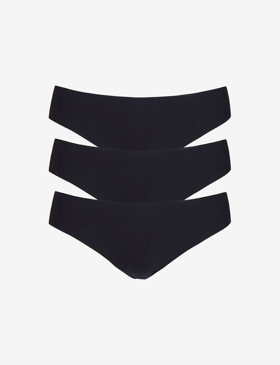 Butter Mid-Rise Thong 3-Pack - Womens Commando