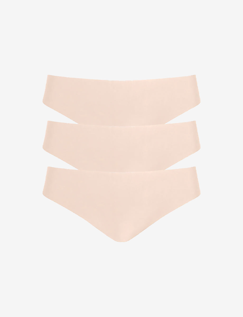 Butter Mid-Rise Thong 3-Pack - Womens Commando