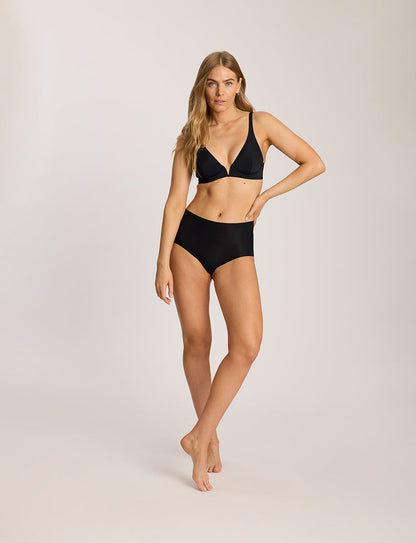 Invisible Rib One Size High Rise Bikini - Womens Commando