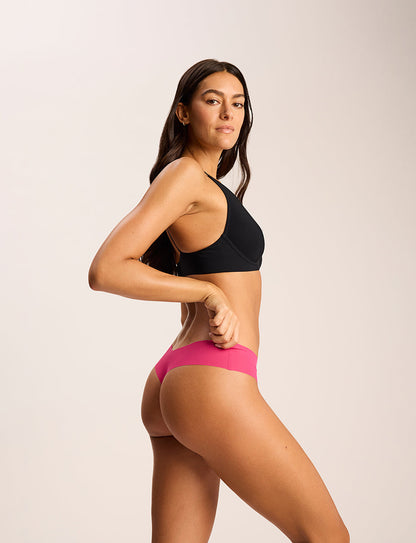 Invisible Rib One Size Thong 3-Pack - Womens Commando