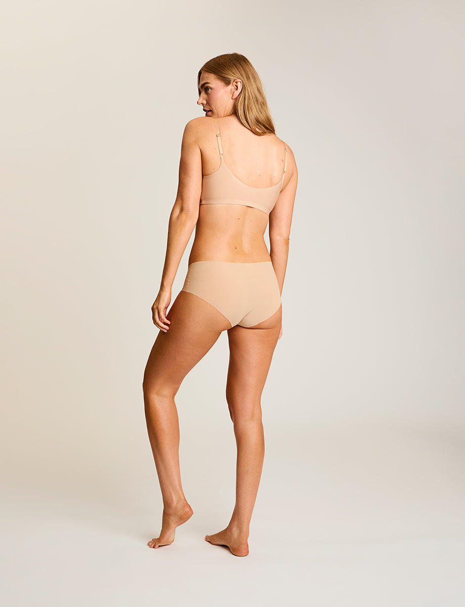 Invisible Rib One Size Bikini - Womens Commando
