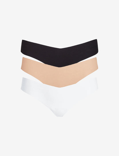 Cotton Thong 3-Pack - Womens Commando