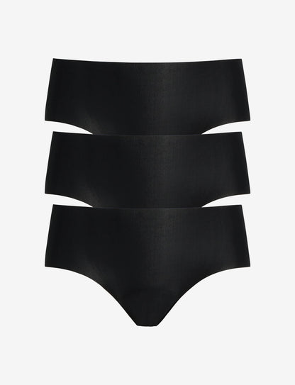 Invisible Rib One Size Bikini 3-Pack - Womens Commando