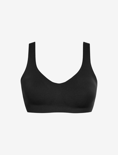 Cotton Refined Rib Bonded Bralette - Womens Commando