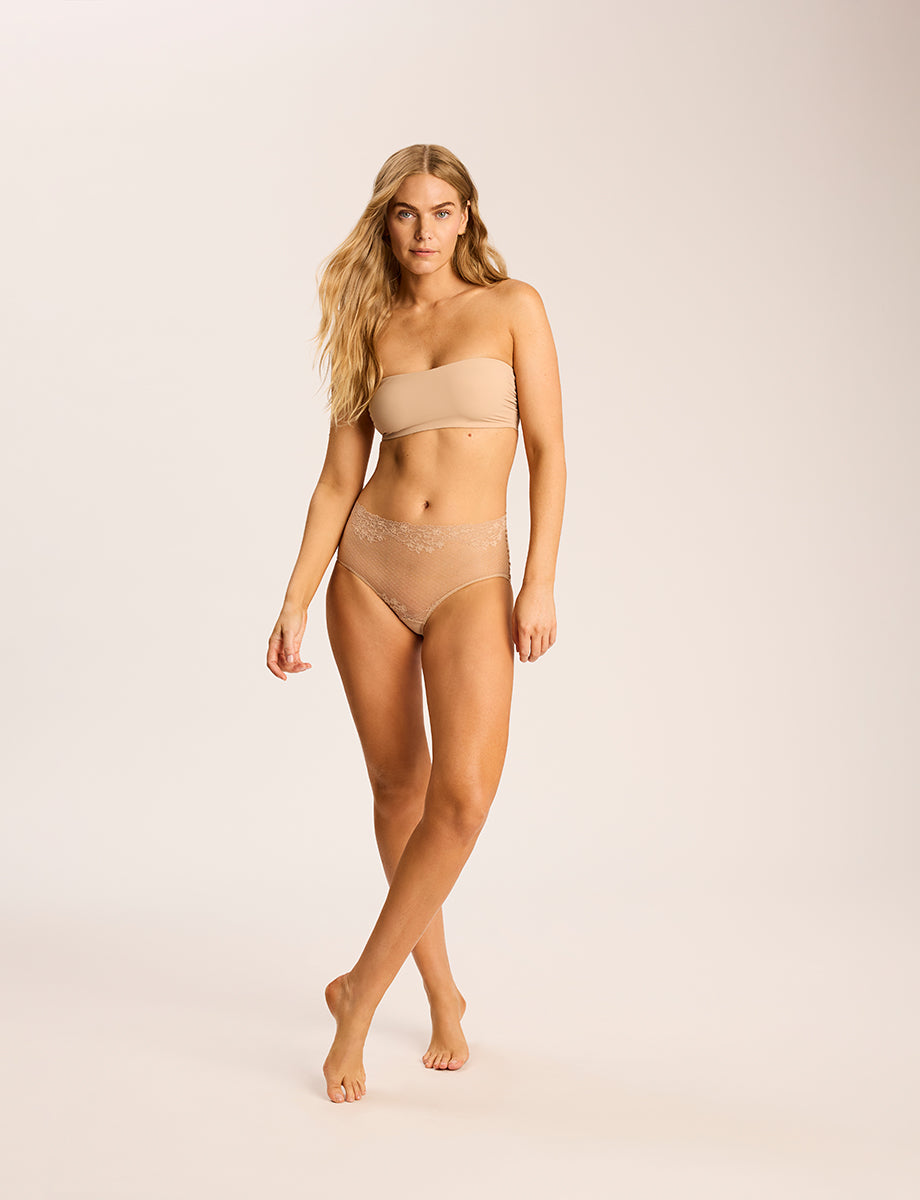 Double Take Lace Bandeau - Womens Commando