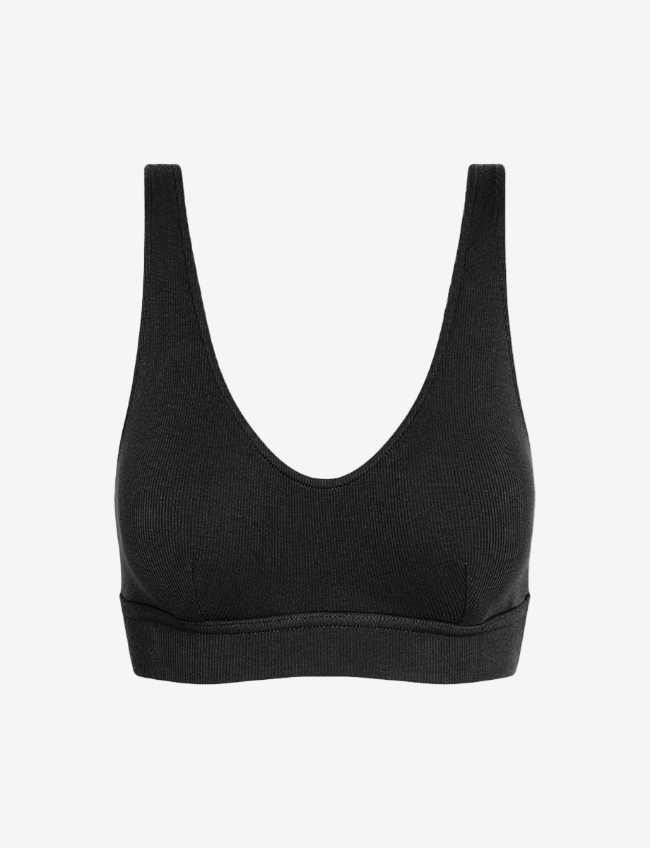 Better Than Basic Rib Bralette - Womens Commando