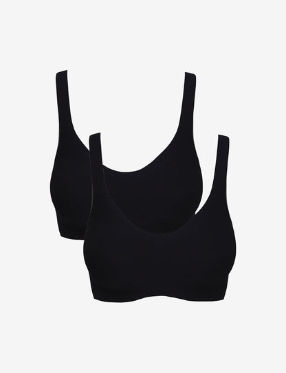 Butter Soft-Support Bralette 2-Pack - Womens Commando