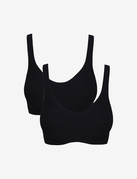 Butter Soft-Support Bralette 2-Pack - Womens Commando