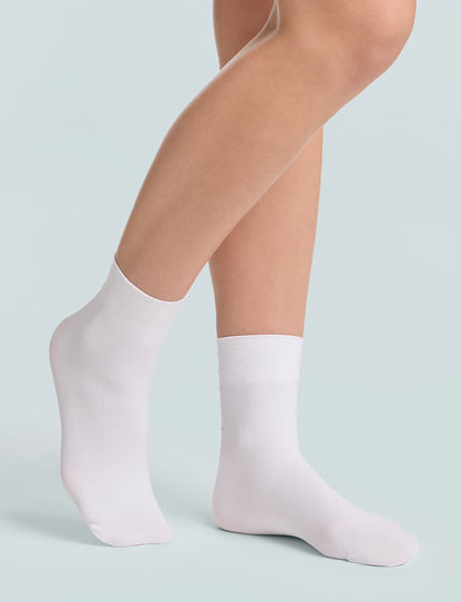 Ultimate Opaque Ankle Socks - Womens Commando