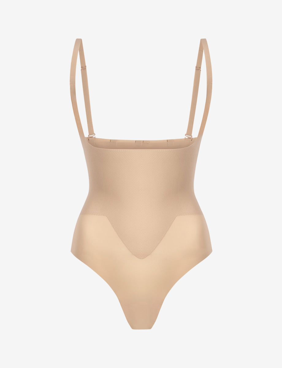 Zone Smoothing Open Bust Bodysuit - Womens Commando