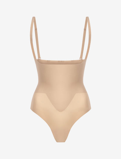 Zone Smoothing Open Bust Bodysuit - Womens Commando